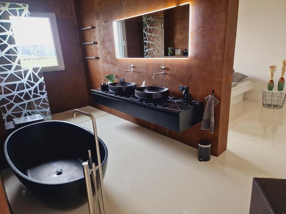 Apartmán Exklusives Design-Penthouse Mc1 Seligenstadt Exteriér fotografie